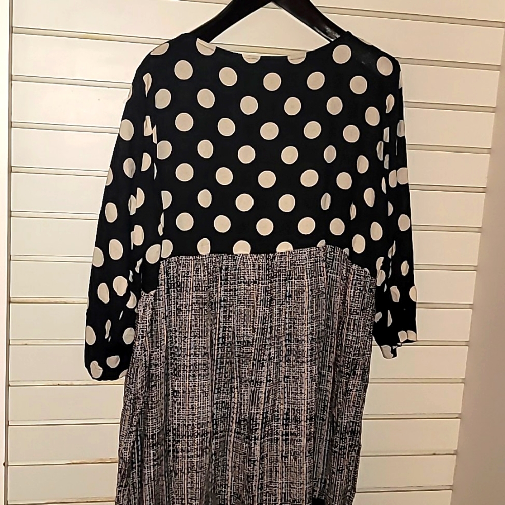 Signals Dress Polka Dots 3X